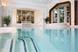Indoor swimming pool with steam bath and Jacuzzi