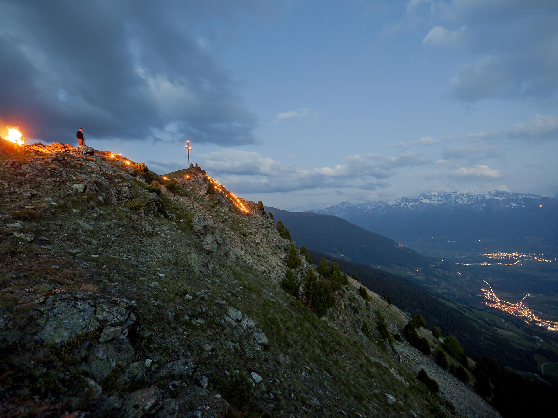 Herz Jesu Feuer 2018 Alpenverein Sudtirol Bozen Sudtirol