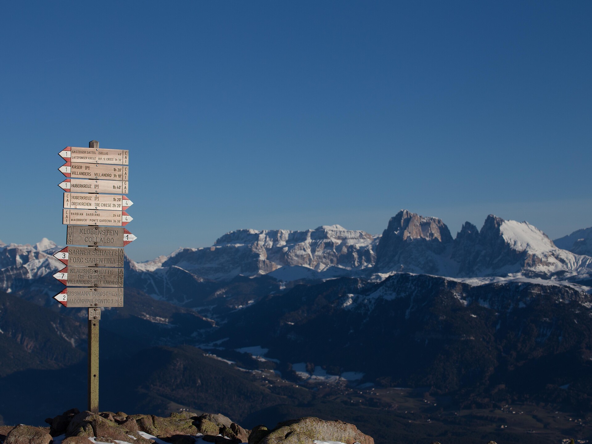Saltnerstein (Gasser Hütte) - Rittner Horn