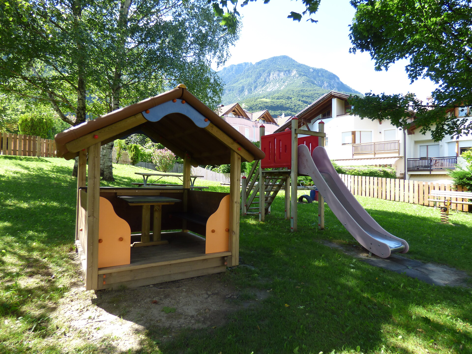 Kinderspielplatz in der Nähe des Restaurant Schießstand