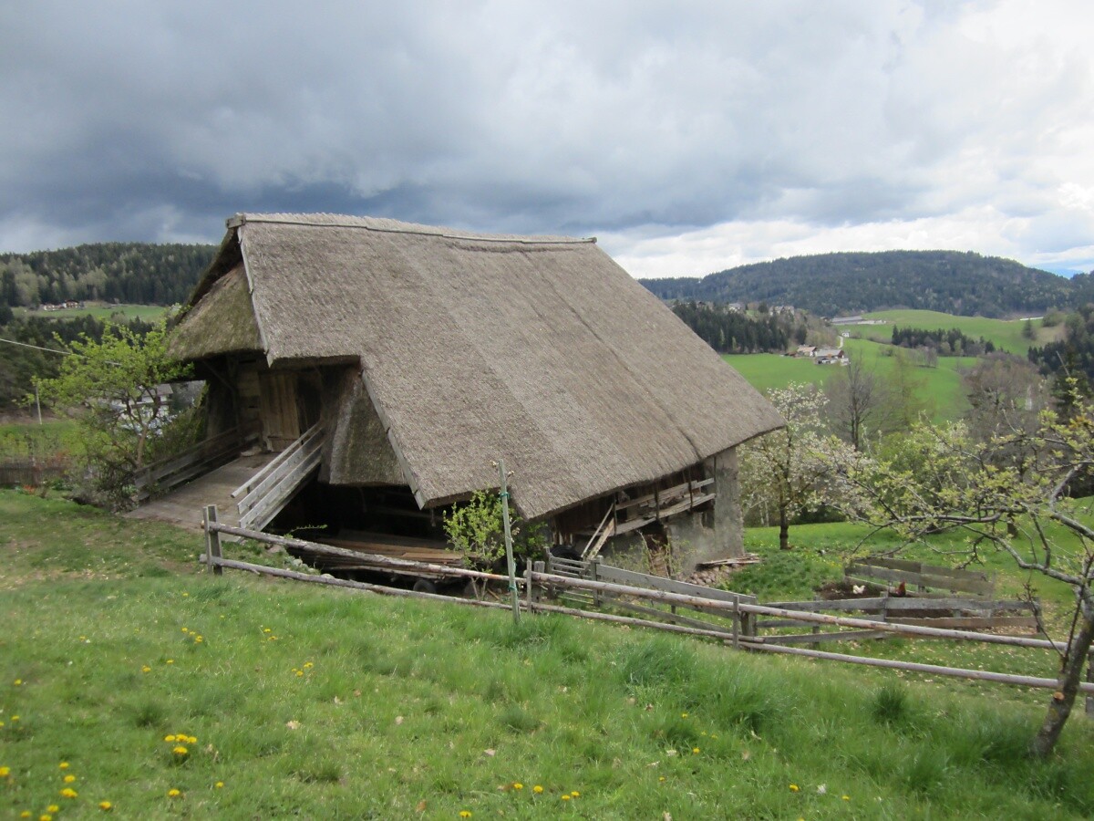 Thatched roof - Telescope Beimstein Knott, Vöran