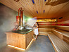 Sauna panoramica esterna