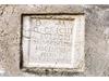 Pietra tombale di epoca romana - Via Claudia Augusta