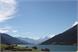 Magnificent views of Reschensee and Ortler from the sun terrace