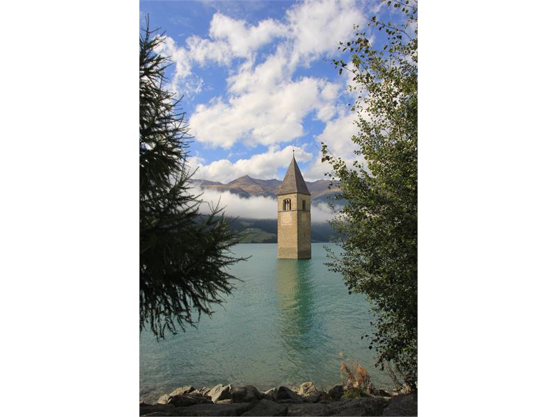 The tower in the lake Reschensee