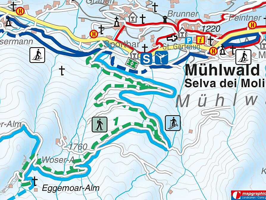 Schneeschuhtour Eggemoaralm Mühlwald