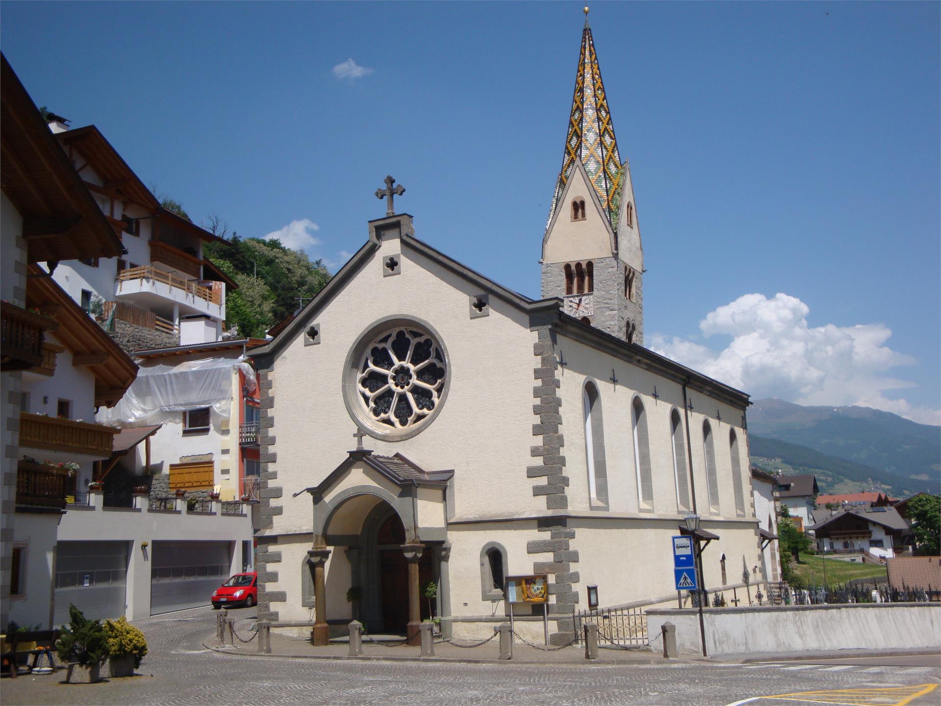 The parish church to St. Jacobs in Barbian