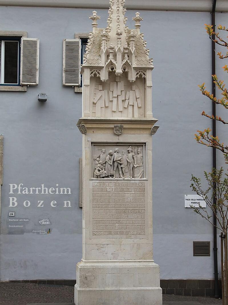 Monument to Peter Mayr
