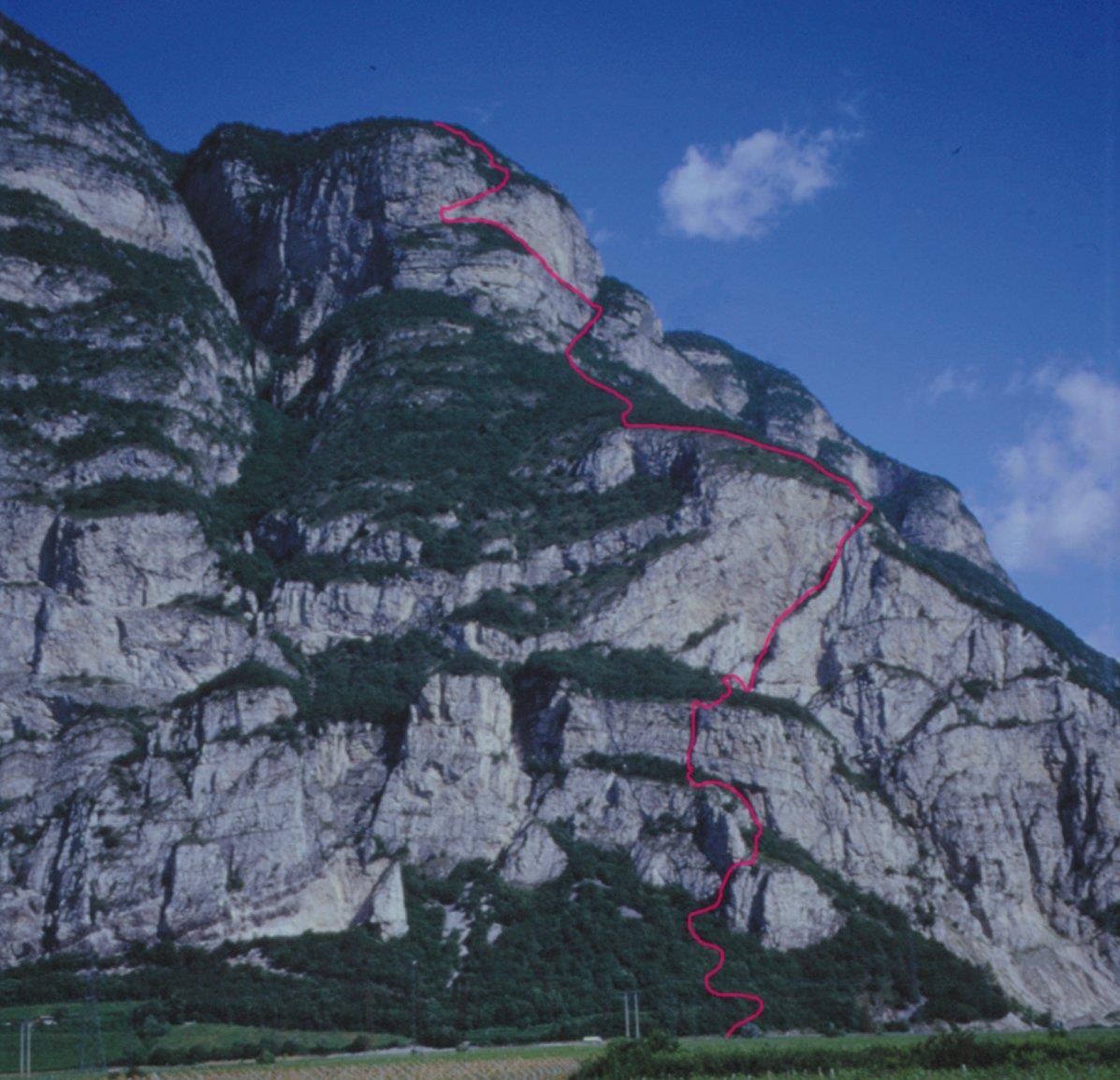 Der Klettersteig Fennberg