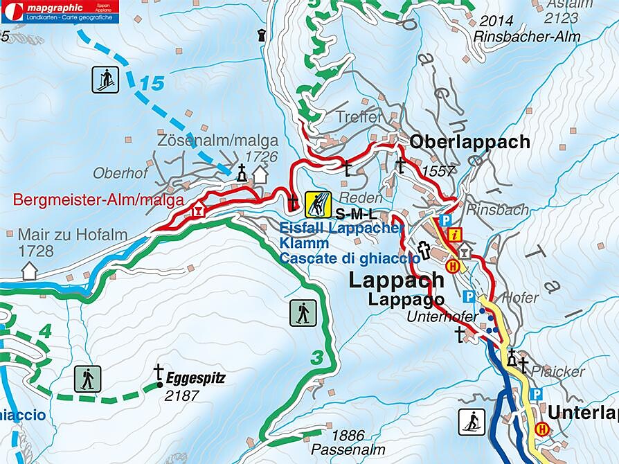 Winterwanderung - Lappach Kneippanlage