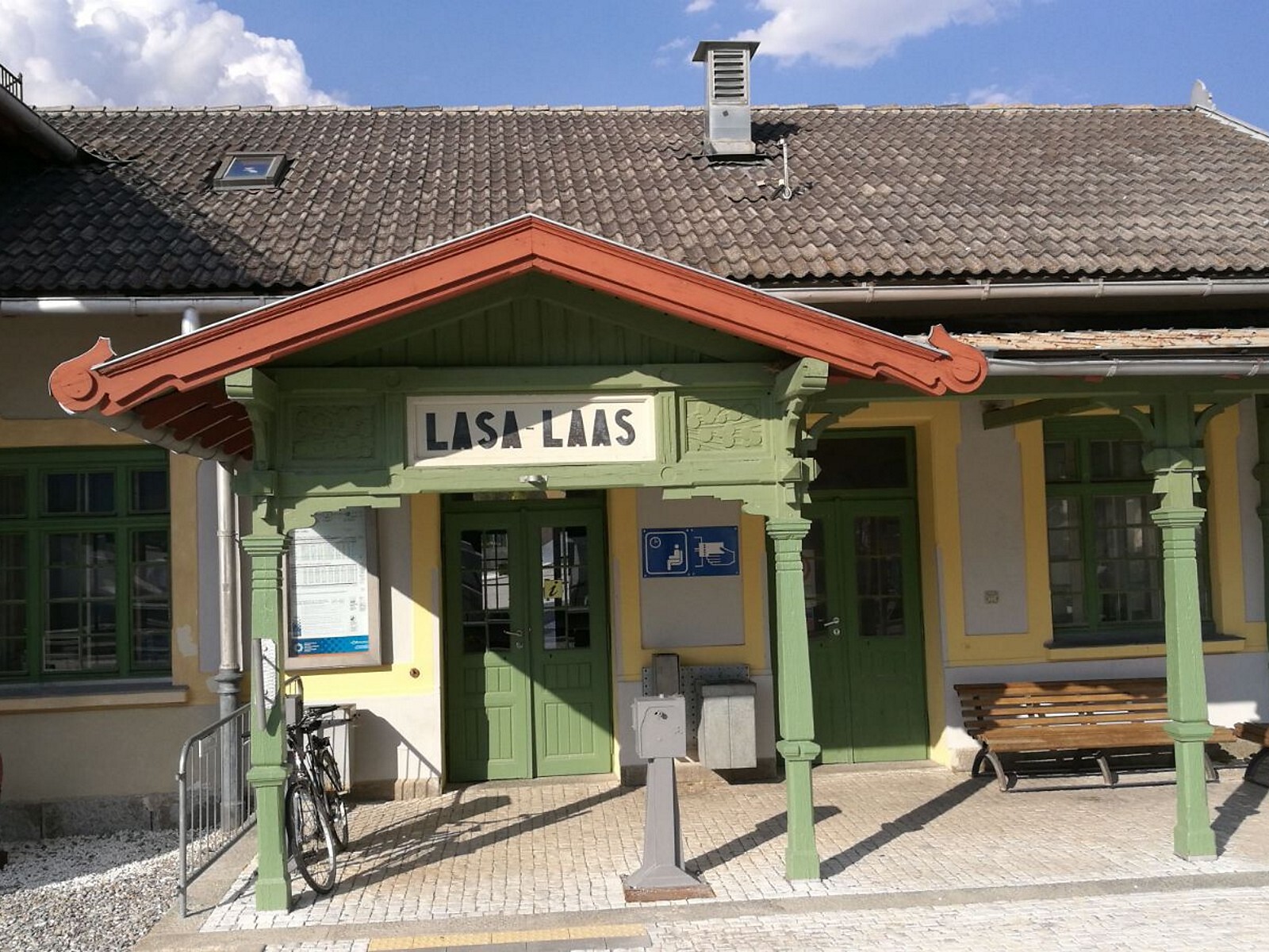 Ufficio informazioni a Lasa 
