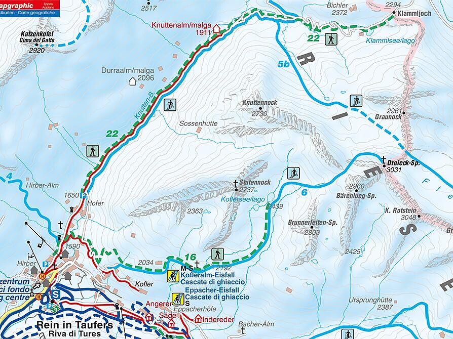 Snowshoe hike Klammljoch Riva di Tures/Rein in Taufers (Copy) (Copy)