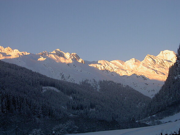 Bergwelt im Winter