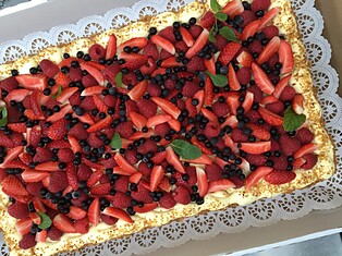 Torta ai frutti di bosco