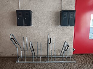 E-Bike-Ladestation Pfisterhaus innen