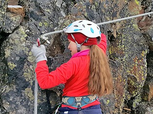 Via Ferrata Speikboden for kids