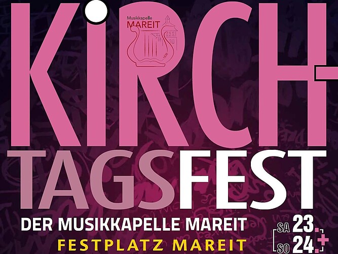 Kirchtag Festival of the brass band Mareit