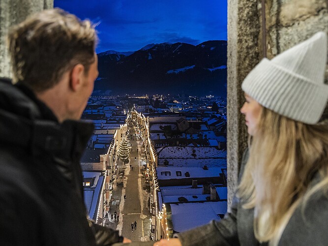 Christmas time visit to the Zwölferturm tower