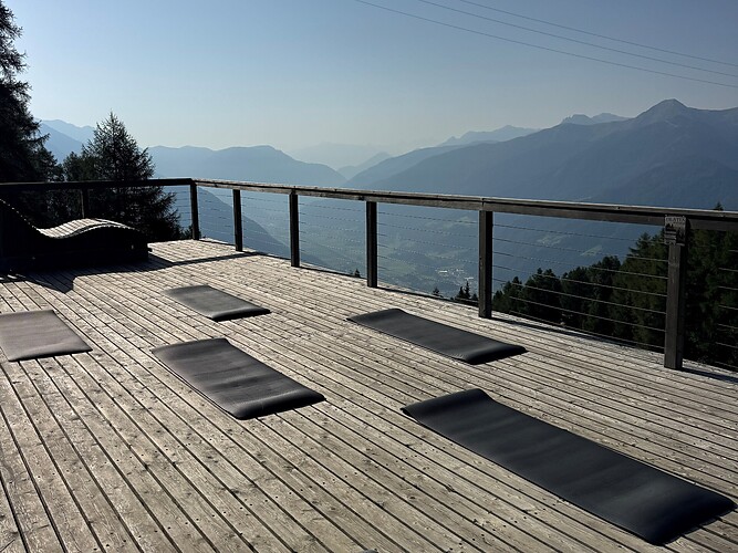 Pilates on Monte Cavallo - Gentle movement in nature