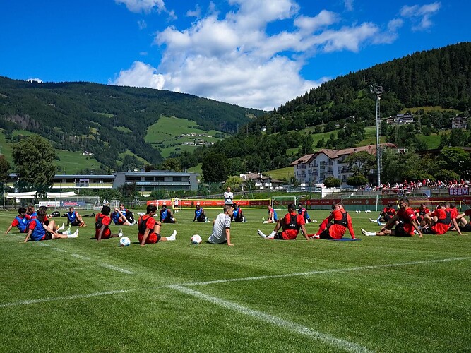 Training camp FCK in Sterzing