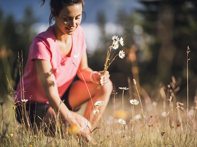 Herbal walk with production of various herbal products