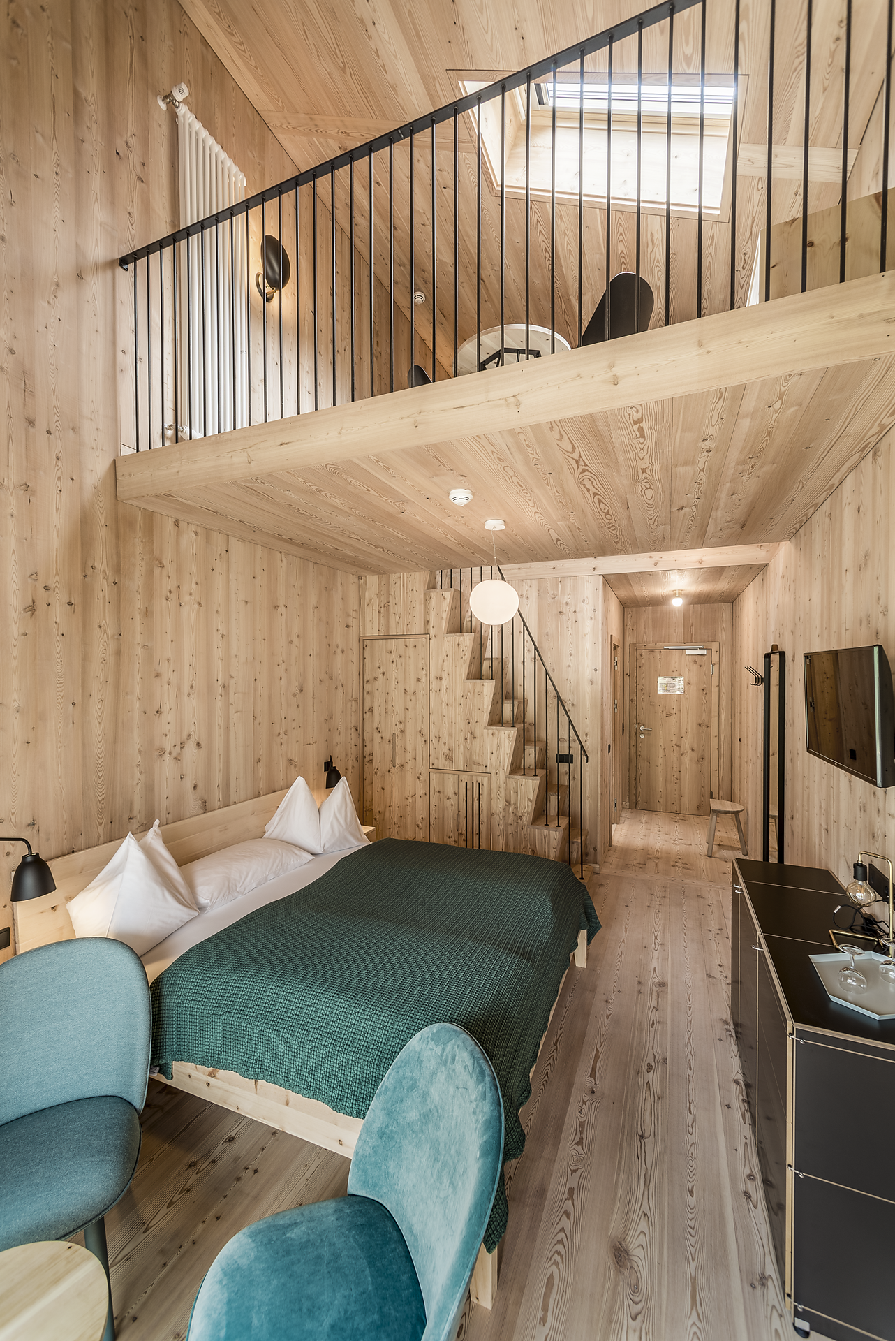 Chalet Juniorsuite camera alta mit Loggia Südseite