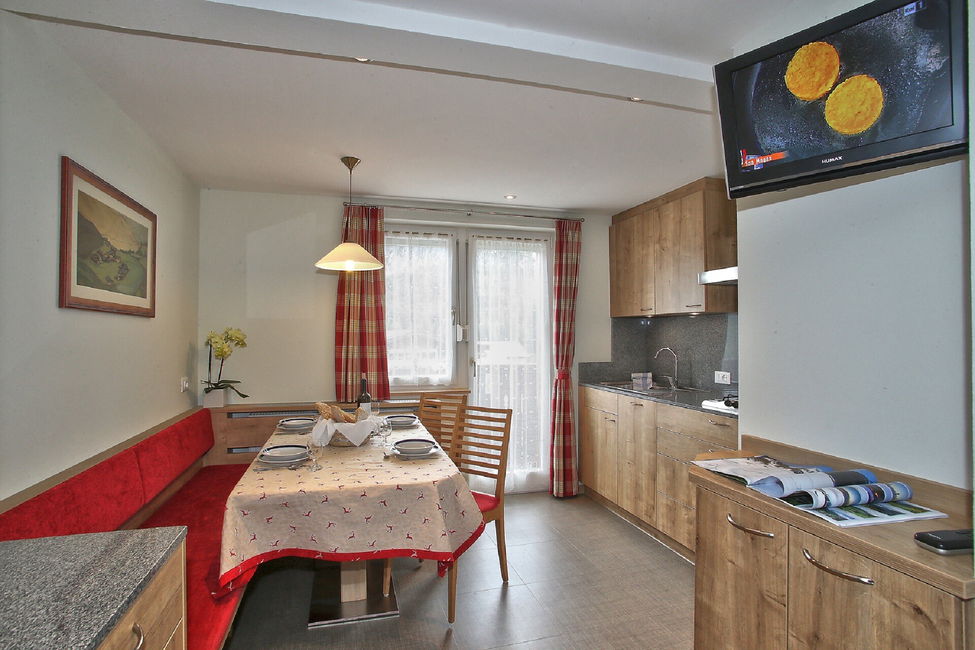Dreizimmerwohnung für 4/6 Personen