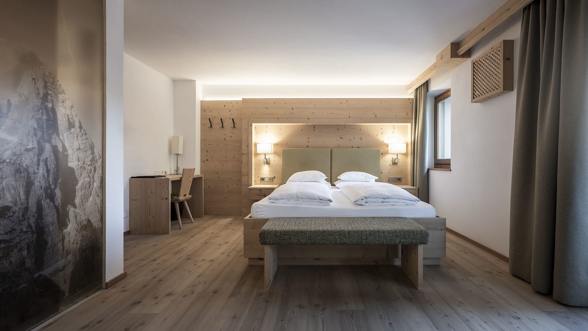 Doppelzimmer St. Vigil mit Balkon
