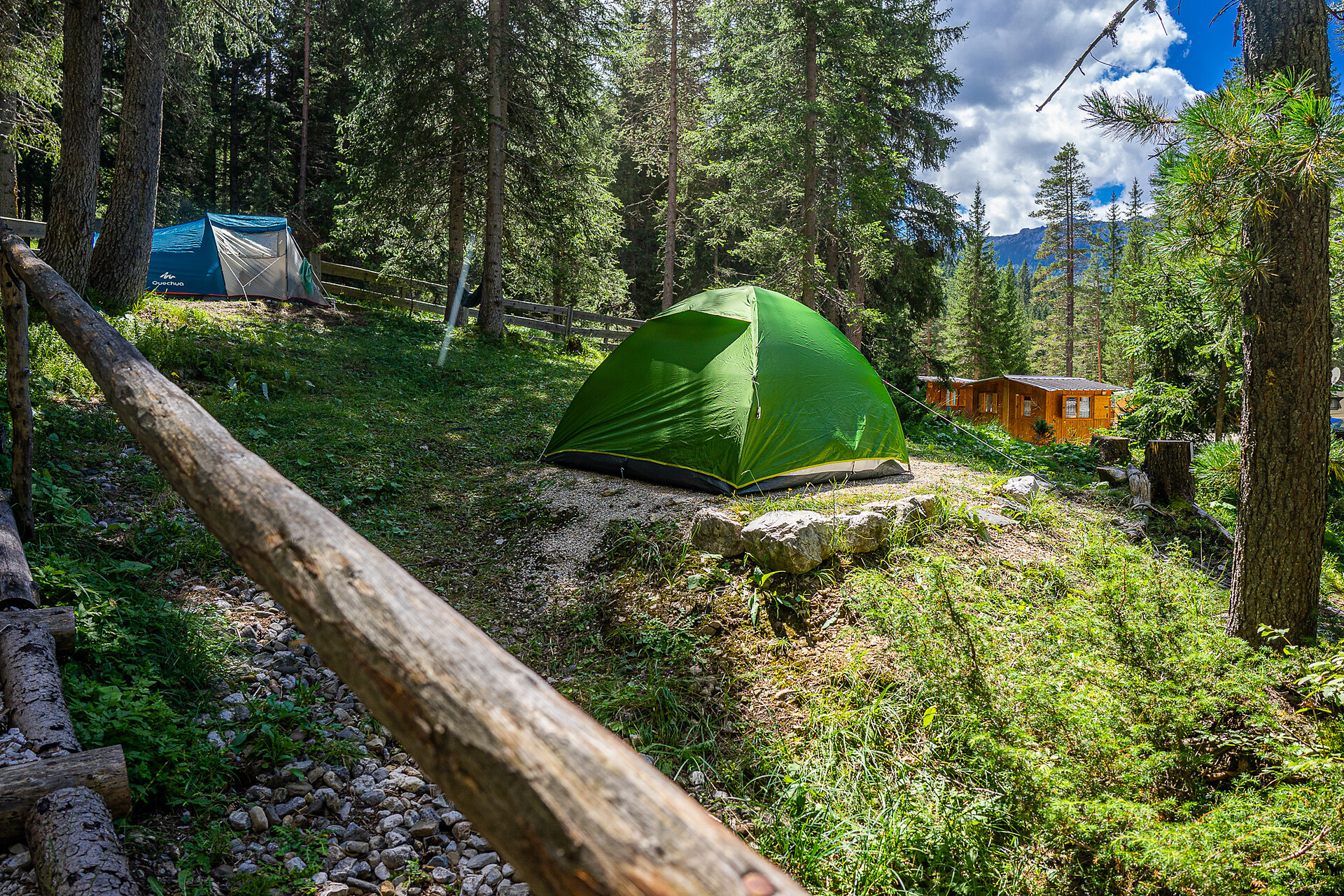 Pitch "Alpine Tent" (1 person included)