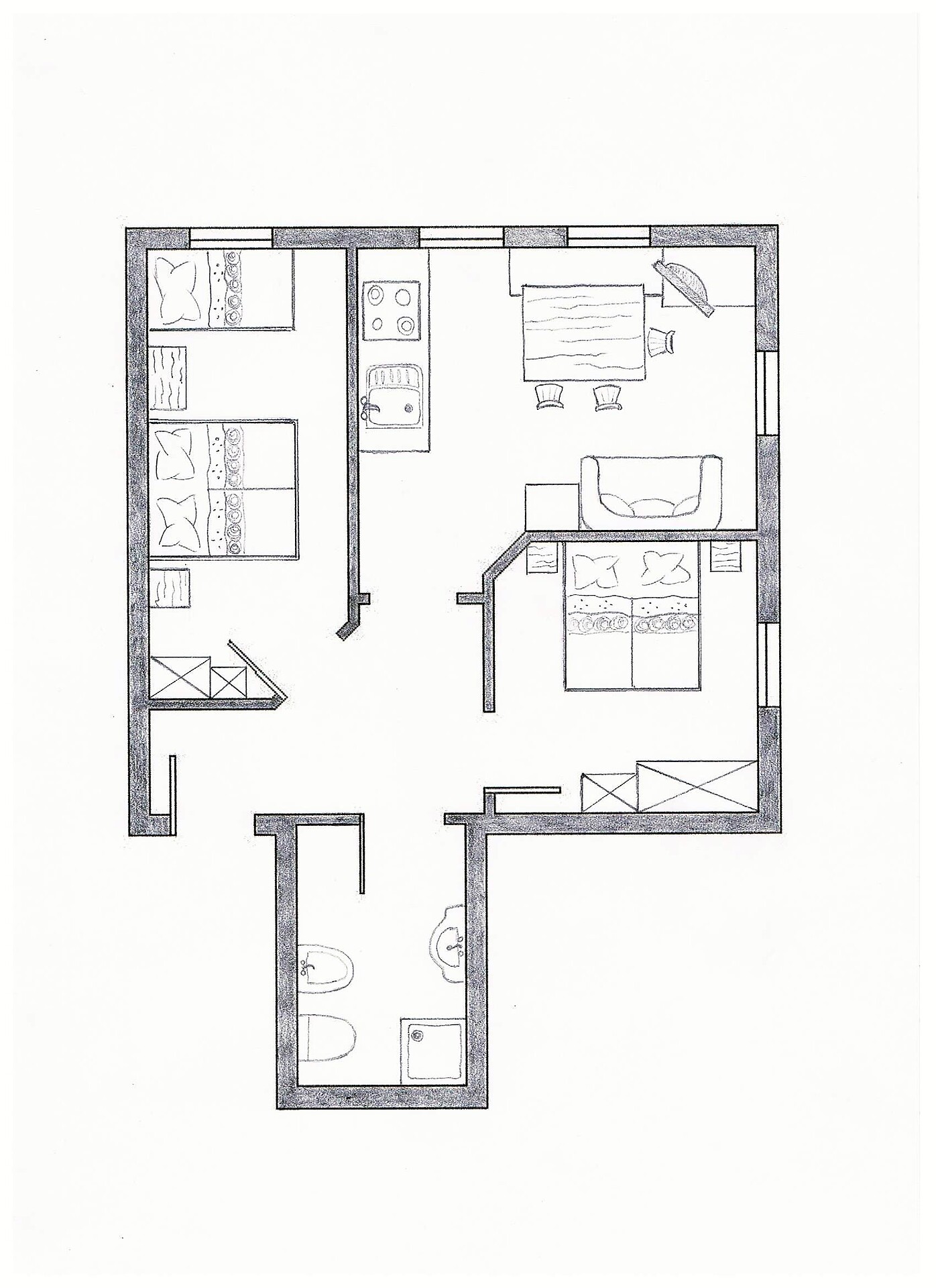Apartment "Raphael" for 4-5 persons