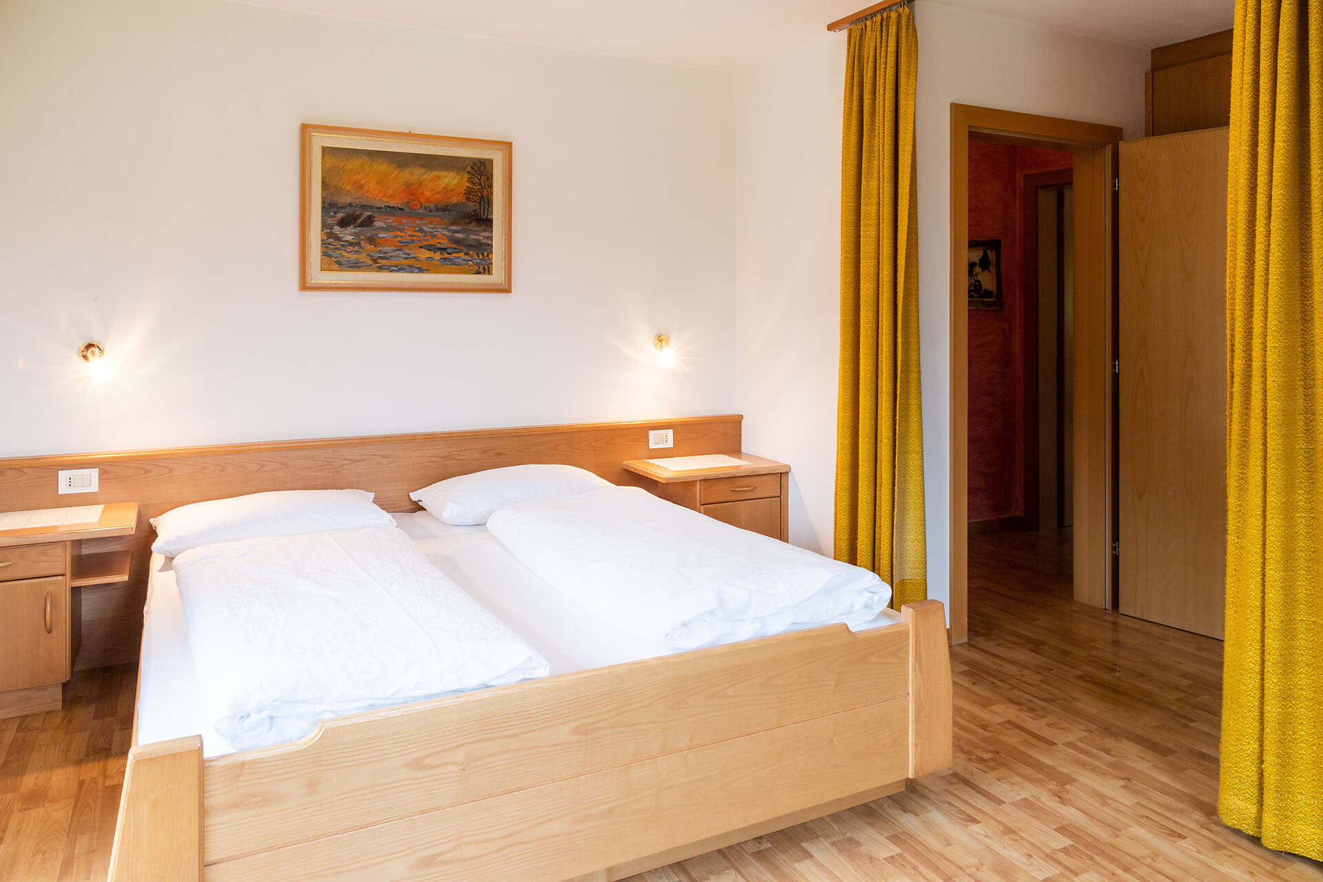 Two-rooms-apartment with balcony