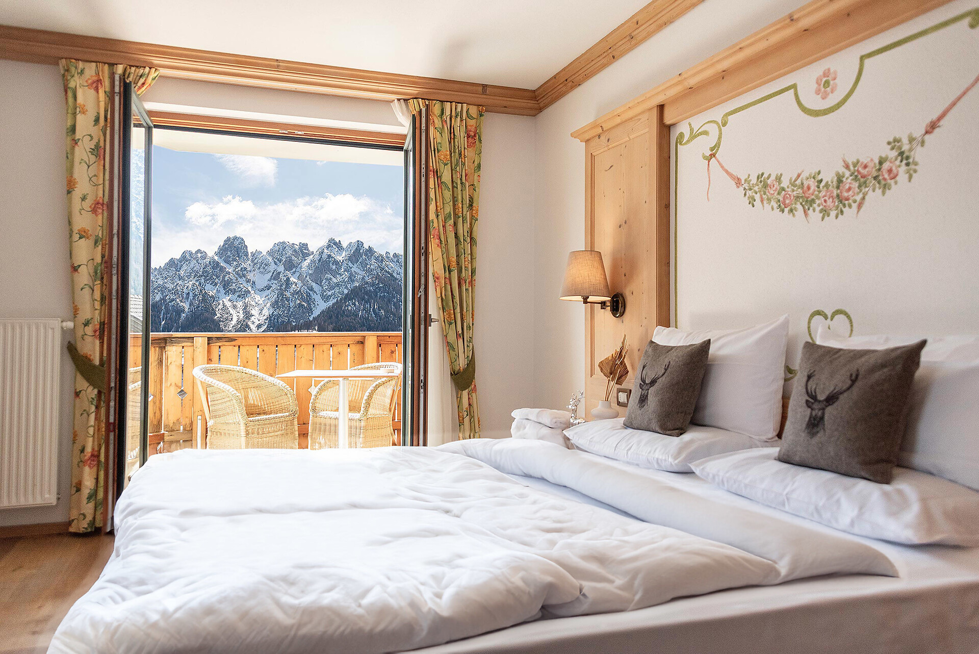 double room Dolomiti view