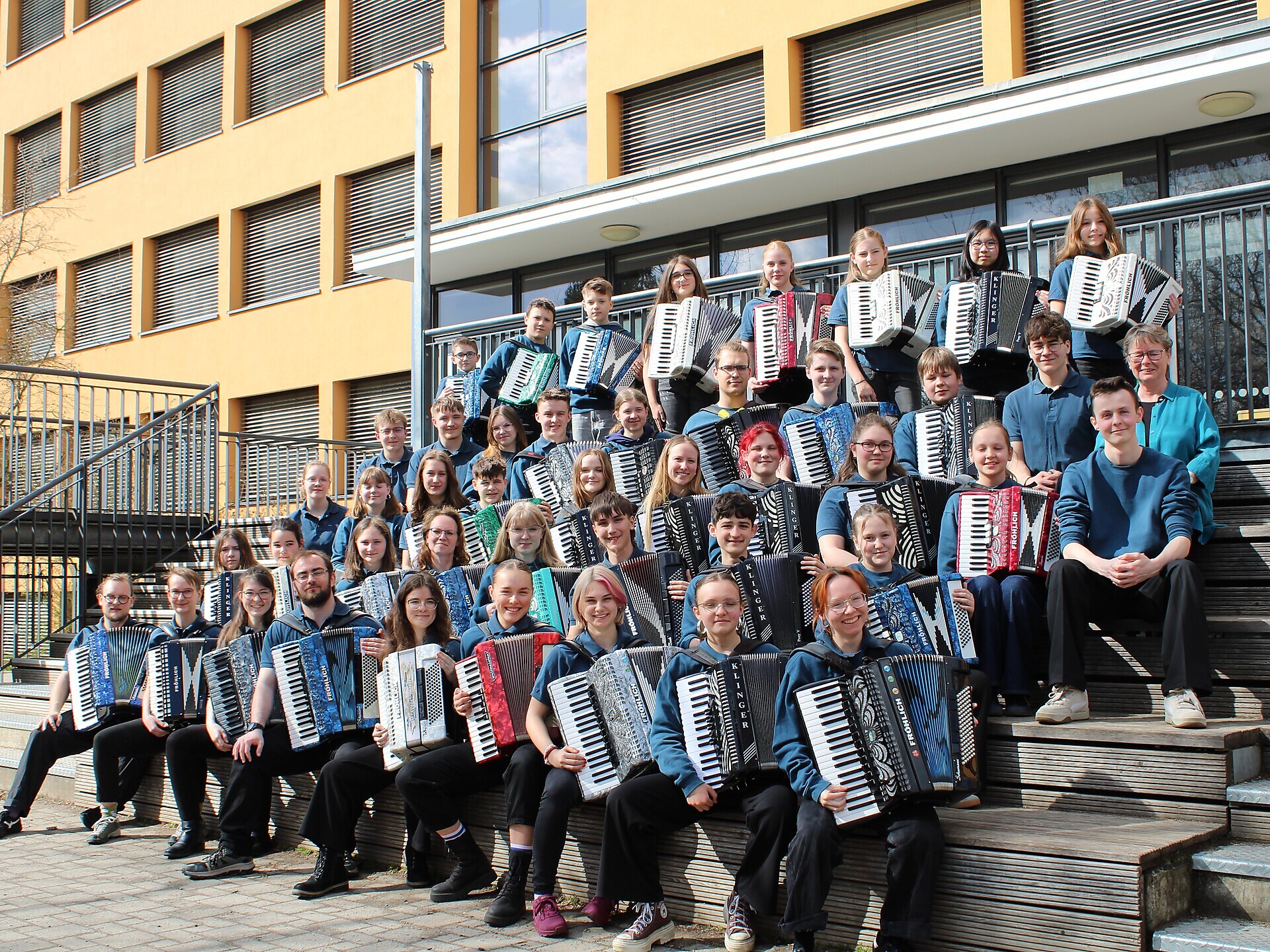Konzert im Schloss Bruneck - Urban Accordion Orcherstra Leipzig
