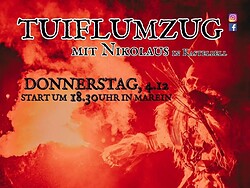 Tuiflumzug mit Nikolaus in Kastelbell