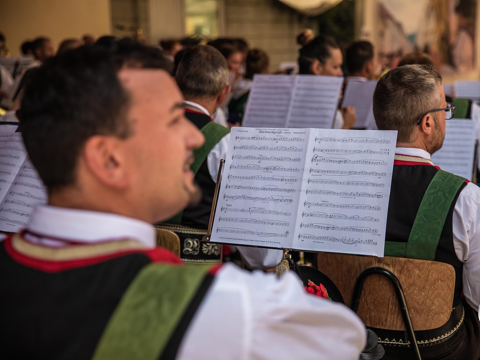 Evening concert in Bruneck