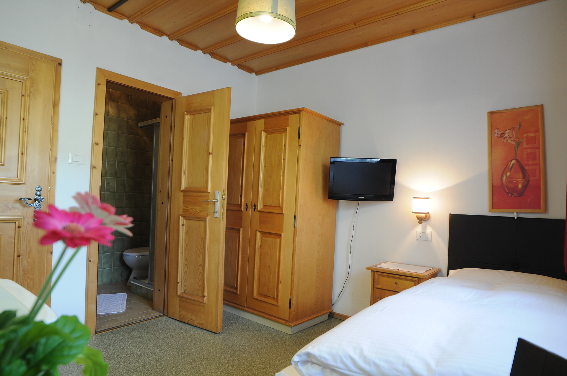camera singola con bagno privato