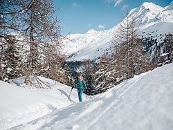 Geführte Schneeschuhwanderung im Martelltal