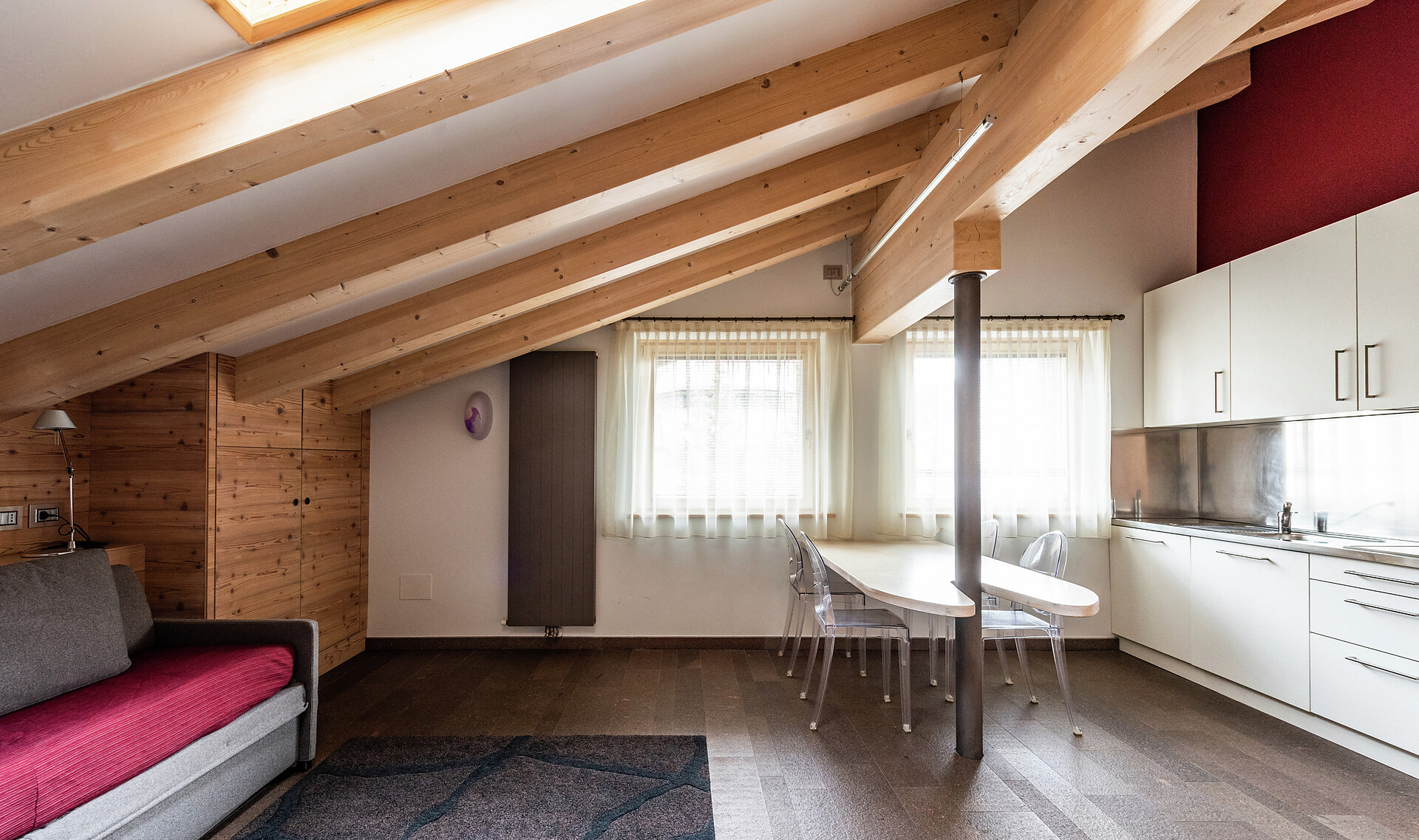 One-bedroom flat for 4 people