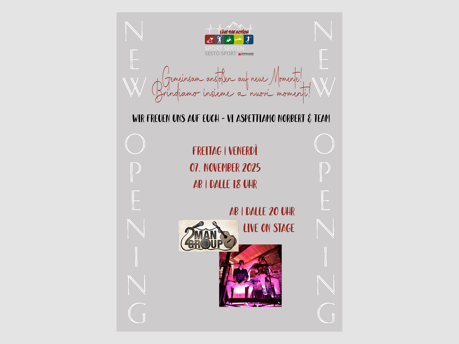Apertura Bar Sesto Sport