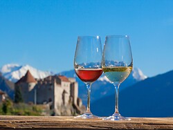 Vinschgauer Weinpräsentation auf Schloss Kastelbell