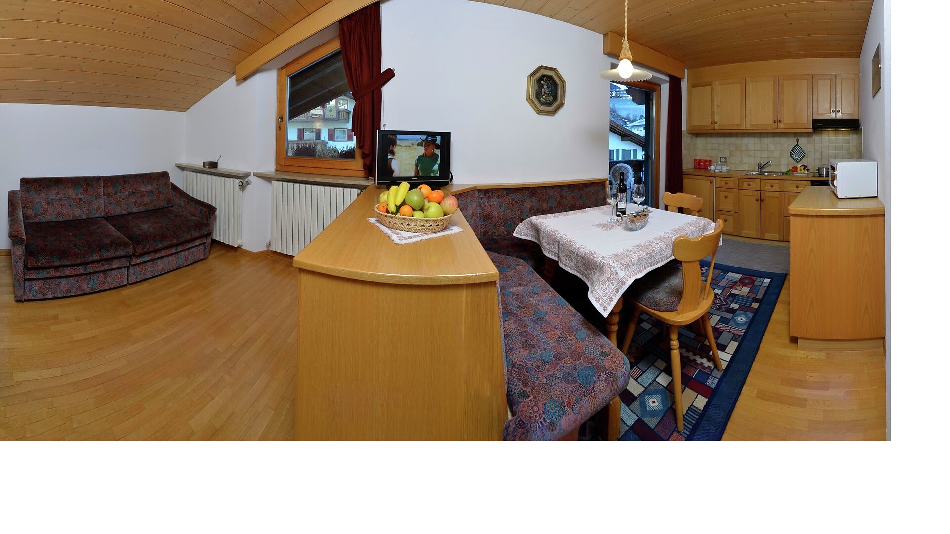 Two rooms apartment