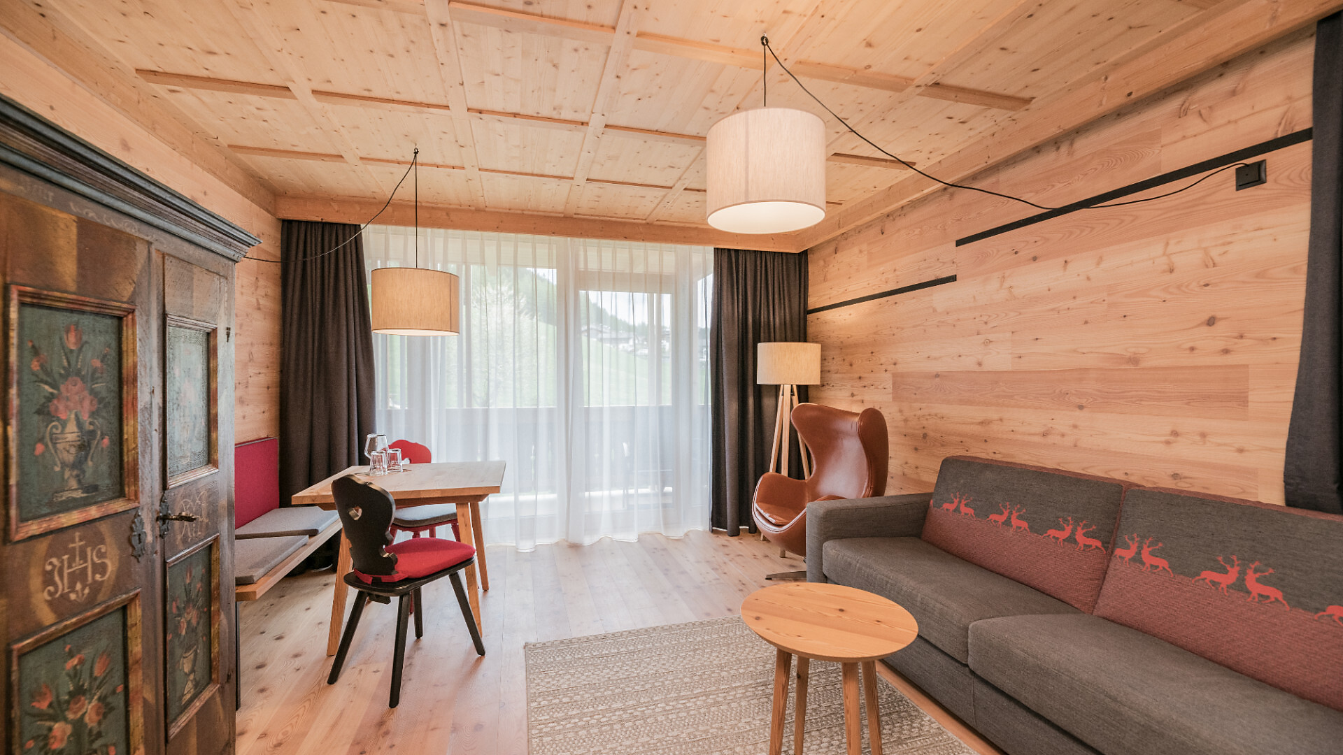 Lärchenstudio 50m² im Erdgeschoss