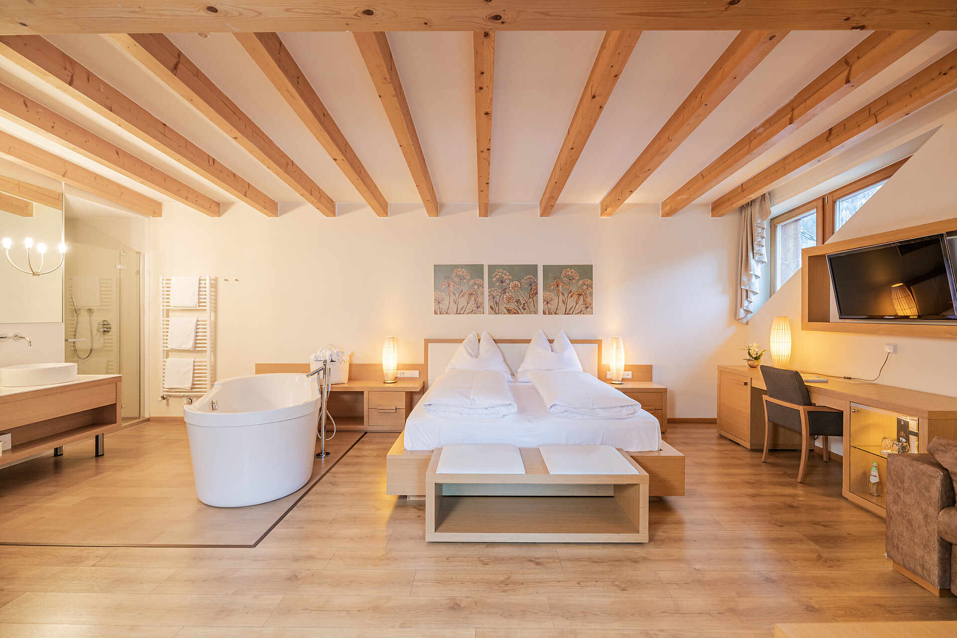 Wellnesssuite mit Kinderzimmer