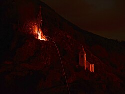 Scheibenschlagen in Schlanders en Laas