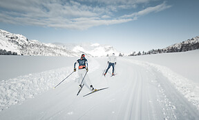 Cross Country skiing at Braies