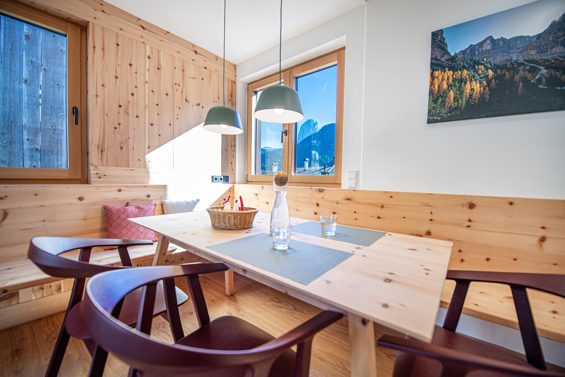 Ferienwohnung mit 2 Schlafzimmern, Balkon und Garten