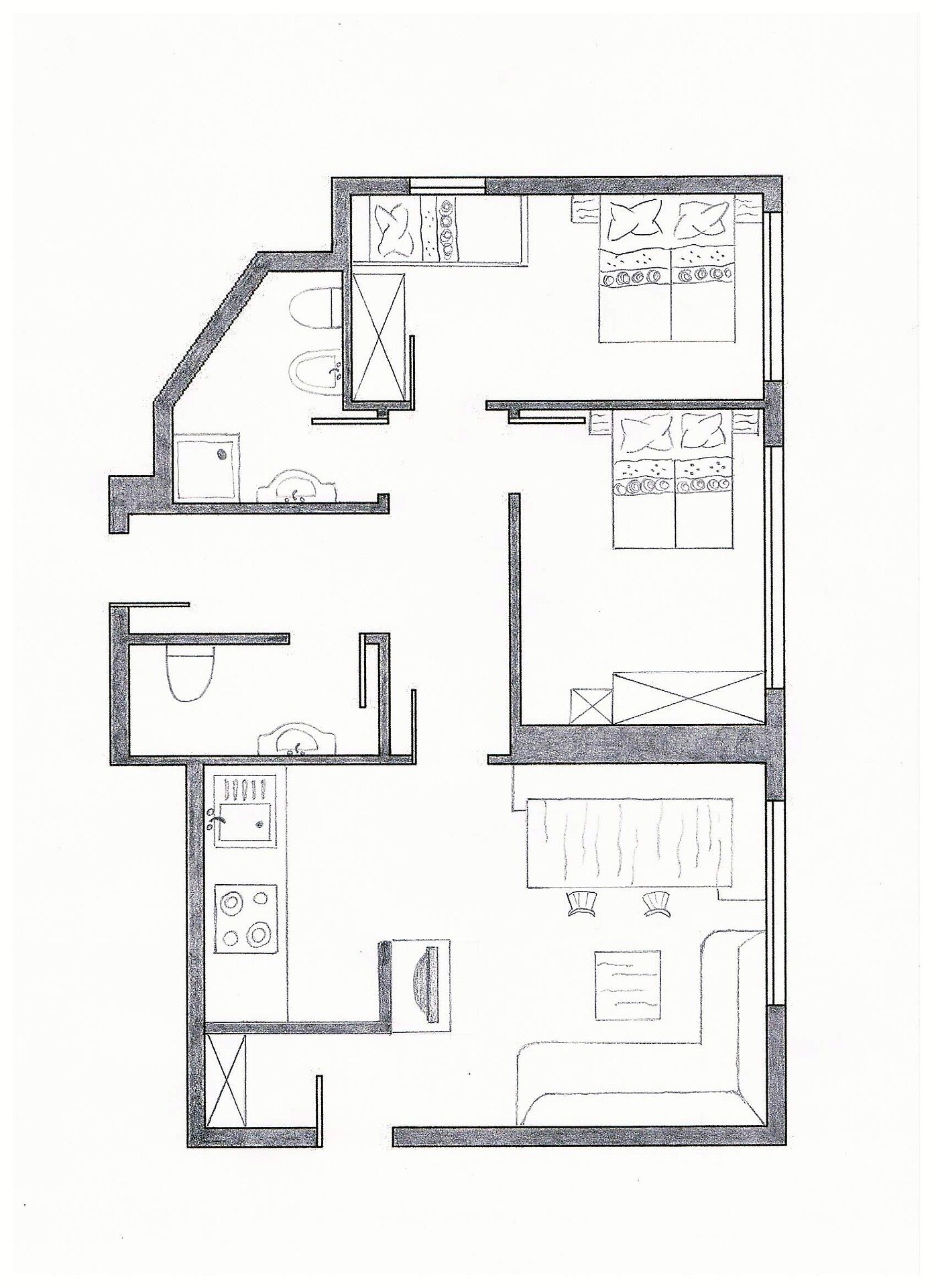 Apartment "Intica" for 4-6 persons