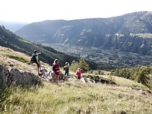 Meraner Höhenweg, wandern, Sonnenberg