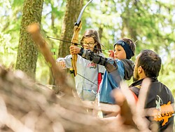 Corso di introduzione al tiro con l'arco nel bosco Talai