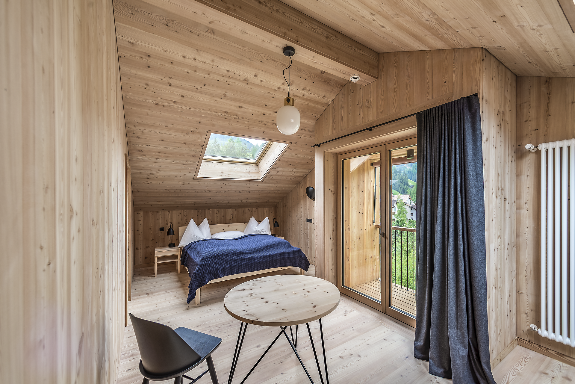 Maisonnette Suite Südseite mit Loggia Geislerblick